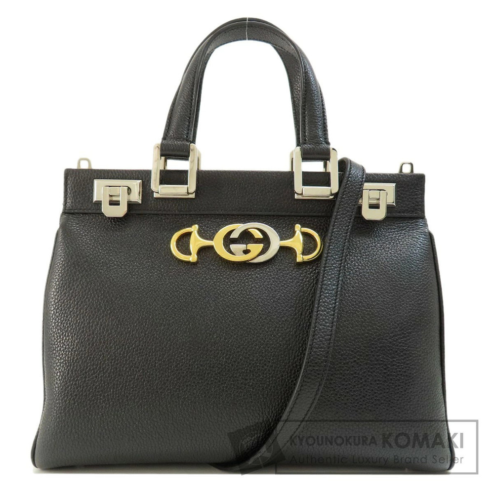 Gucci Zumi Handbag Leather